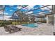 Resort-style pool and patio area with plenty of space for relaxation at 25500 Hawks Run Ln, Sorrento, FL 32776