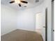 Spacious bedroom with neutral carpeting and ample closet space at 3465 Middlebrook Pl, Harmony, FL 34773