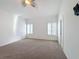 Spacious bedroom with ceiling fan and carpet flooring at 3465 Middlebrook Pl, Harmony, FL 34773