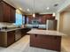 Modern kitchen featuring stainless steel appliances and granite countertops at 3656 Brighton Park Cir, Orlando, FL 32812