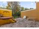 Relaxing backyard patio with hot tub and seating area at 4765 Ormond Beach Way, Kissimmee, FL 34746