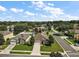 Aerial view of house and neighborhood at 745 Andrew St, Eustis, FL 32726