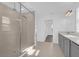 Modern bathroom with a walk-in shower at 9118 Waverly Walk Dr, Orlando, FL 32817