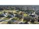 Aerial view of house and surrounding neighborhood at 107 Alexandra Woods Dr, Debary, FL 32713