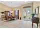 Formal dining room featuring a wood table and matching chairs at 107 Alexandra Woods Dr, Debary, FL 32713