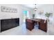 Casual dining area with a dark wood buffet at 1534 Marksman Rd, Eagle Lake, FL 33839