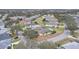 Aerial view showcasing home's location in a desirable neighborhood at 1685 Waterview Loop, Haines City, FL 33844