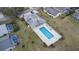 Community pool with adjacent cabana, offering relaxing resort-style living at 1685 Waterview Loop, Haines City, FL 33844