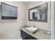 Updated bathroom with granite countertop and modern vanity at 3662 Mohawk Dr, Mount Dora, FL 32757