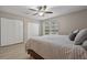 Large bedroom with walk-in closet and ceiling fan at 466 W Par St # 466, Orlando, FL 32804