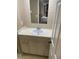 Small bathroom with vanity, sink, and mirror at 5392 Elm Ct # 363, Orlando, FL 32811