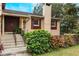 Front entrance with double doors and stone accents at 602 Iris St, Altamonte Springs, FL 32714