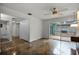 Bright bedroom with sliding glass doors opening to a patio at 717 Glasgow Ct, Winter Springs, FL 32708