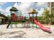 playground with climbing structures and slide at 717 Glasgow Ct, Winter Springs, FL 32708