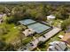 Two tennis courts with parking and clubhouse at 717 Glasgow Ct, Winter Springs, FL 32708