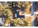 Aerial view showing house and surrounding lot at 4089 Sw 133Rd Loop, Ocala, FL 34473