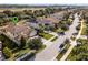 Aerial view showcasing home's location in a desirable neighborhood at 10875 Savona Way, Orlando, FL 32827