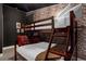 Harry Potter themed bedroom with bunk beds and Platform 9 3/4 decor at 14531 Damai Ln, Orlando, FL 32821