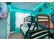 Under the sea themed bedroom with bunk beds and Finding Nemo decor at 14531 Damai Ln, Orlando, FL 32821