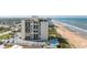 Oceanfront building with pool and parking. Beach access and beautiful coastal views at 1513 Ocean Shore Blvd # 8F, Ormond Beach, FL 32176