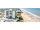 Oceanfront building with beach views and a pool at 1513 Ocean Shore Blvd # 8F, Ormond Beach, FL 32176