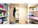 Well-organized pantry with ample shelving for storage at 1513 Ocean Shore Blvd # 8F, Ormond Beach, FL 32176