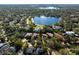 Luxury lakefront community with upscale homes and lush landscaping at 1522 Lake Knowles Cir, Winter Park, FL 32789