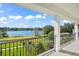 Scenic balcony view overlooking a tranquil lake at 1522 Lake Knowles Cir, Winter Park, FL 32789