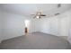 Spacious bedroom with carpet flooring and ample closet space at 1613 Lansfield Ave, Deltona, FL 32738