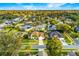 Aerial view of home and neighborhood at 1706 Tiverton St, Winter Springs, FL 32708