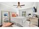 Guest bedroom with ceiling fan and plenty of natural light at 1706 Tiverton St, Winter Springs, FL 32708