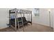 Bedroom with full-size bunk bed and sofa bed at 2041 Brillante Dr, St Cloud, FL 34771