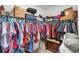 Large walk-in closet with ample shelving and hanging space at 2041 Brillante Dr, St Cloud, FL 34771