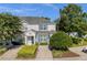 Two story house with driveway and landscaping, aerial view at 2546 Renshaw St, Kissimmee, FL 34747