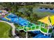 Community waterpark with slides and play area at 2546 Renshaw St, Kissimmee, FL 34747