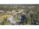 Aerial view of house and surrounding neighborhood at 300 S Brighton Dr, Port Orange, FL 32127