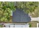 Aerial view of a home with a gray roof and small yard at 3012 Amherst Ave, Orlando, FL 32804