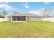 Large backyard with grassy area at 3418 Gator Bay Creek Blvd, St Cloud, FL 34772