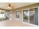 Screened porch with access to backyard at 3418 Gator Bay Creek Blvd, St Cloud, FL 34772