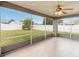 Spacious screened porch overlooking backyard at 3418 Gator Bay Creek Blvd, St Cloud, FL 34772