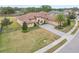 Luxury home with tile roof, large yard, and circular driveway at 3764 Farm Bell Pl, Lake Mary, FL 32746