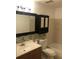 Clean bathroom with toilet, sink, and shower/tub combo at 4653 Cason Cove Dr # 2713, Orlando, FL 32811