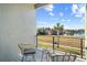 Relaxing balcony overlooking the lake and community at 8156 Elion St, Orlando, FL 32827