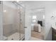 Bathroom with a large walk-in shower at 8156 Elion St, Orlando, FL 32827