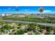 Aerial view of a residential neighborhood, near to theme parks in Orlando, Florida at 10118 Allenby Ct, Orlando, FL 32821
