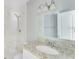 Clean bathroom with granite countertop and shower at 1142 Grayson Dr, Orlando, FL 32825