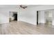 Open living space with wood-look flooring at 1142 Grayson Dr, Orlando, FL 32825