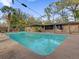 Large, refreshing pool in backyard at 126 Se 41St Ave, Ocala, FL 34471