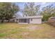 Cozy single-story home featuring a spacious backyard and a screened-in patio, perfect for outdoor enjoyment at 1335 Lescot Ln, Orlando, FL 32811
