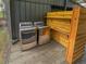 Outdoor laundry with modern washer at 14421 Parker Rd, Orlando, FL 32832